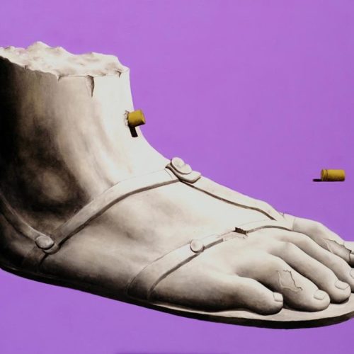 CUM GAUDIO, CULTURA MORITUR - 145x175 - 2016