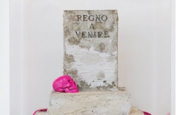 REGNO A VENIRE - 30x40 h50 - tecnica mista - 2016