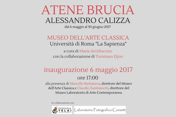 Atene brucia Museo Arte Classica