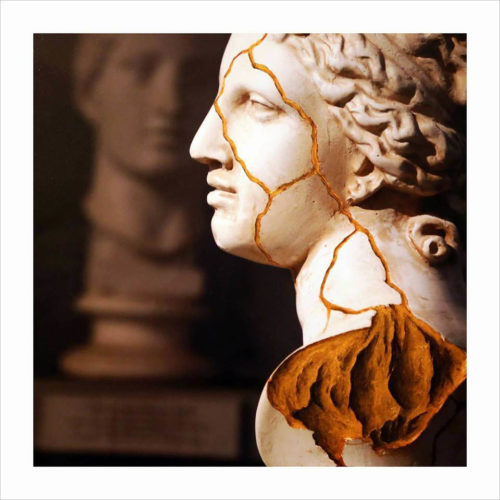 GOLDEN CRACKS - edizione di 9 esemplari - 30x30cm - Alessandro Calizza - Eugenio Corsetti
