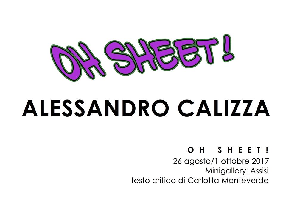 Alessandro Calizza – Oh Sheet!