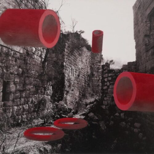 1) HAVE A GOOD DAY #1_20x27cm_Acrilic and pencil on print